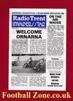 Long Eaton Speedway v Sweden 1984