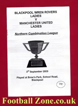 Blackpool Ladies v Manchester United Ladies 2000 - Womens Football
