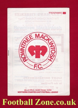 Rowntree Mackintosh v Immingham Town 1990