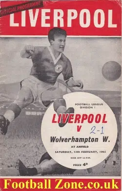 Liverpool v Wolves 1965