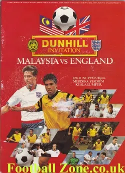 Malaysia v England 1991 – Played in Kuala Lumpur