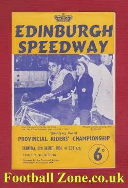 Edinburgh Speedway Provincial Riders Championship 1964
