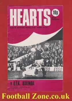Heart Of Midlothian v OFK Kikinda 1977 - Serbia