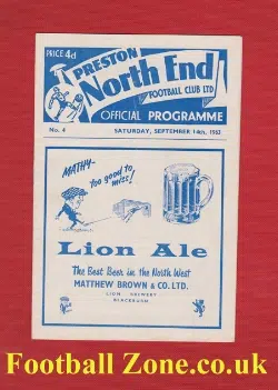 Preston North End v Middlesbrough 1963