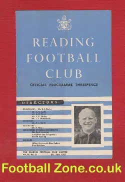 Reading v Swindon Town 1955