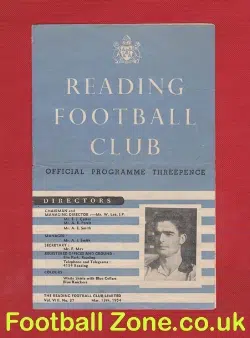 Reading v Southampton 1954