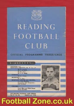 Reading v Plymouth Argyle 1952 - to clear