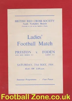 Preston Ladies v Foden 1964 - Womens Football