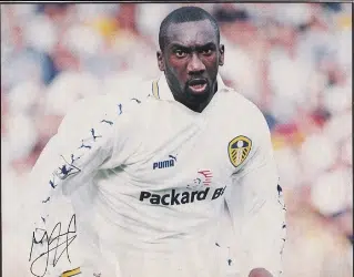 Leeds United Jimmy Floyd Signed Picture Autograph