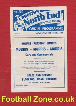 Preston North End v Chelsea 1962