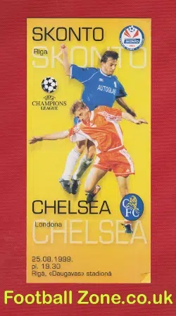 Skonto v Chelsea 1999 - Riga Latvia