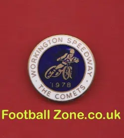 Workington Speedway Badge 1978