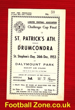 Drumcondra v St Patricks 1953 – Irish Challenge Cup Final