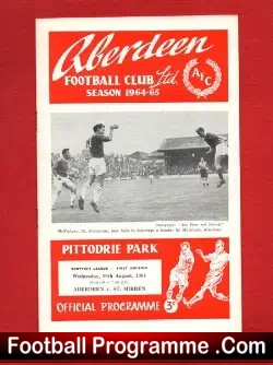 Aberdeen v St Mirren 1964