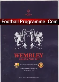 Barcelona v Manchester United 2011 – Champions League Final Pi-2