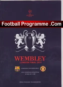 Barcelona v Manchester United 2011 – Champions League Final Pi-1