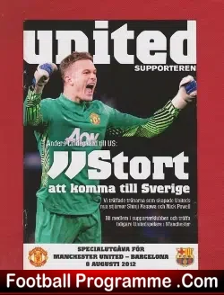 Barcelona v Manchester United 2012 – Friendly in Sweden