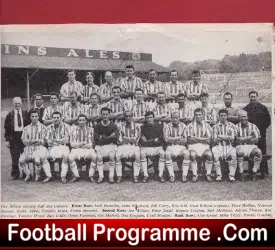 Brighton Hove Albion Multi Signed Picture 1950s Jones Gill Plus - football memorabilia