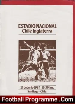 Chile v England 1984 – Santiago