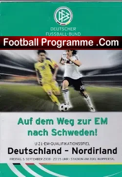 Germany v Northern Ireland 2008