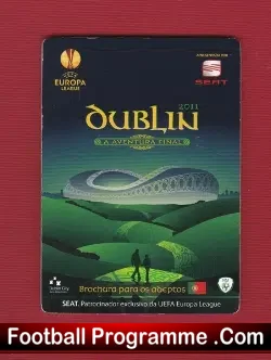 Ireland Europa League 2011 Guide Booklet Dublin