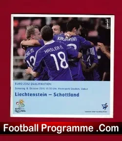 Liechtenstein v Scotland 2011 – Euro 2012