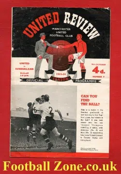 Manchester United v Sunderland 1953