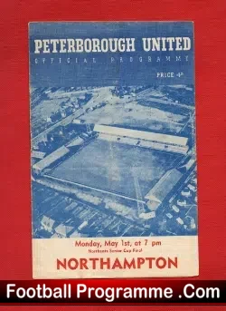 Peterborough United v Northampton Town 1961 – Senior Cup Final
