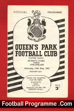 Queens Park v Stranraer 1963