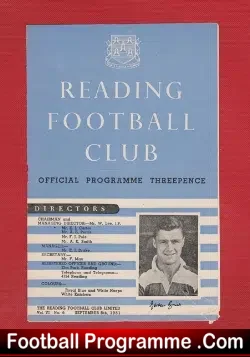 Reading v Torquay United 1951