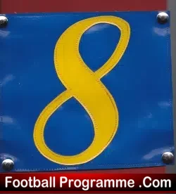 Sittingbourne Speedway Race Jacket Bib Number ( 8 ) - speedway programme