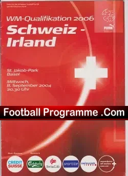 Switzerland v Ireland 2004