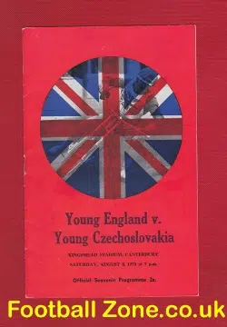 England Young Speedway v Czechoslovakia 1970 - at Canterbury
