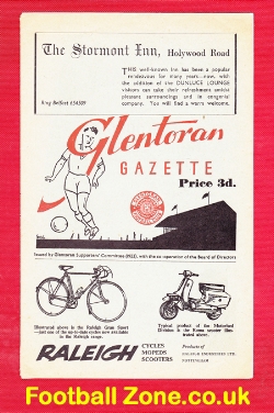 Glentoran v Coleraine 1962