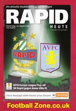SK Rapid v Aston Villa 2009 - Austria