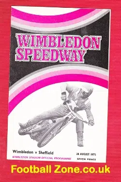 Wimbledon Speedway v Sheffield 1972