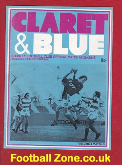 Burnley v Manchester United 1973 – Clive Griffiths Debut