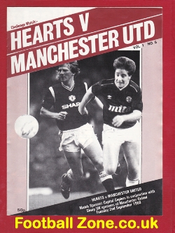 Heart Of Midlothian v Manchester United 1986 – Challenge Match