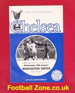 Chelsea v Manchester United 1971 – Man Utd