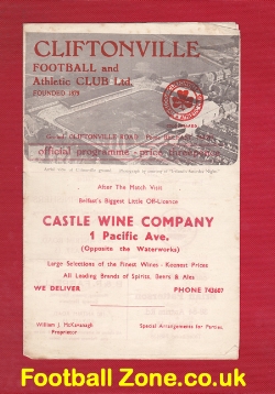 Cliftonville v Portadown 1963 – Ireland