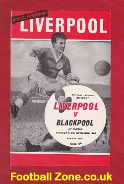 Liverpool v Blackpool 1964