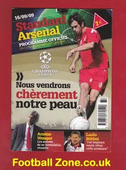 Standard Liège v Arsenal 2009 - Belgium