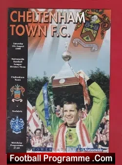 Cheltenham Town v Rochdale 1999 – First Ever League Match