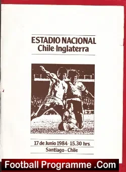 Chile v England 1984 – Played in Santiago