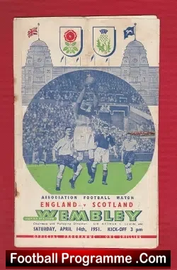 England v Scotland 1951