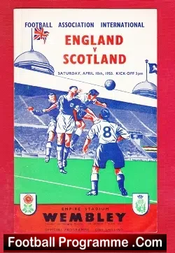 England v Scotland 1953 – Plus Nat Lofthouse