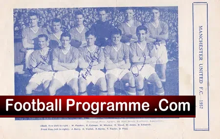 Everton v Manchester United 1957 – Signed by Busby Babes