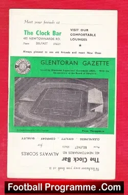 Glentoran v Ards 1961