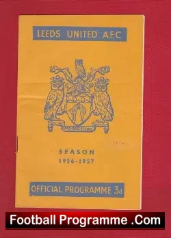 Leeds United v Manchester United 1957