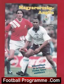 Magyarország v England 1999 – Hungary